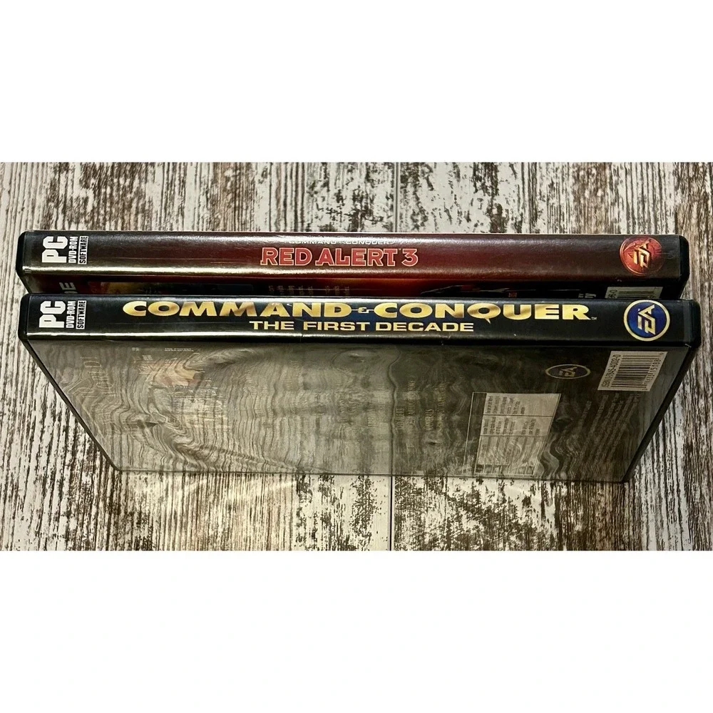 COMPLETE Command & Conquer: The First Decade (2006) & Red Alert 3 (2008) PC Game